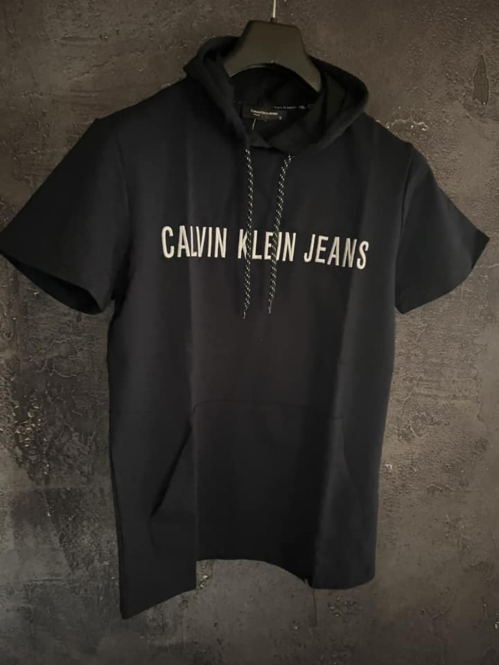 Мъжка тениска с качулка Calvin Klein